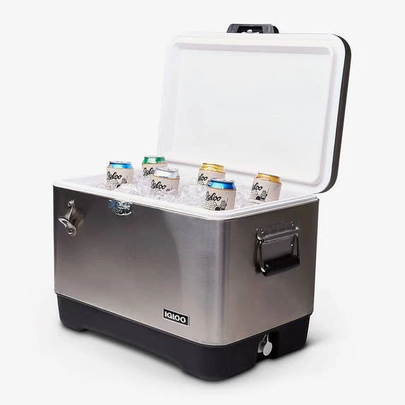 Igloo Coolers Igloo Legacy Stainless Steel 54 Quart Cooler 00050075 2 Igloo Coolers Igloo Legacy Stainless Steel 54 Quart Cooler 00050075 - Image 2