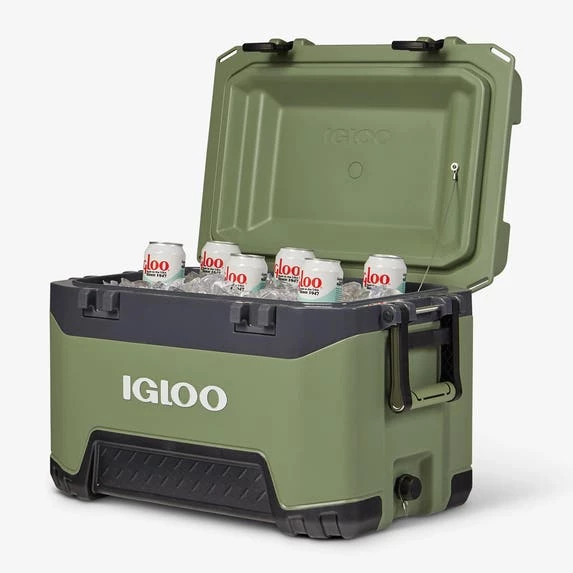Igloo Coolers Igloo 52 Qt BMX Cooler - Oil Green 00050540 2 Igloo Coolers Igloo 52 Qt BMX Cooler - Oil Green 00050540 - Image 2