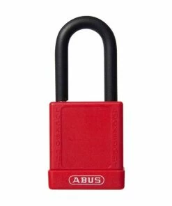 ABUS 74/40 Keyed Lockout Padlock, 1-1/2" Non-Conductive Shackle 09805