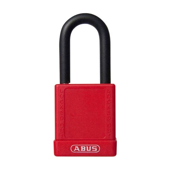 ABUS 74/40 Keyed Lockout Padlock, 1-1/2" Non-Conductive Shackle 09805 1 ABUS 74/40 Keyed Lockout Padlock, 1-1/2" Non-Conductive Shackle 09805