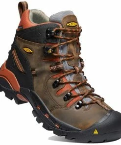 Alternative view of Keen Footwear Keen Men's Pittsburgh 6" Soft Toe Brown Waterproof Boots 1009709