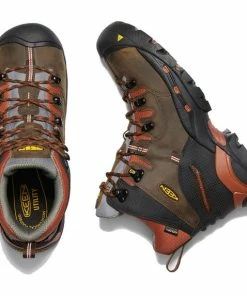 Keen Footwear Keen Men's Pittsburgh 6" Soft Toe Brown Waterproof Boots 1009709 7 Keen Footwear Keen Men's Pittsburgh 6" Soft Toe Brown Waterproof Boots 1009709 -PIP Safety-shop 1009709 4
