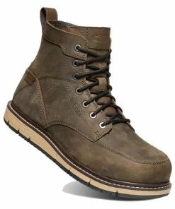 Alternative view of Keen Footwear Keen Men's San Jose 6" Aluminum Toe Brown Waterproof Boots 1022106