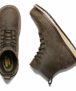 Keen Footwear Keen Men's San Jose 6" Aluminum Toe Brown Waterproof Boots 1022106 -PIP Safety-shop 1022106 4