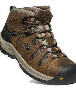 Keen Footwear Men's Flint II 5" Steel Toe Brown Waterproof Boots 1023237 -PIP Safety-shop 1023237 2