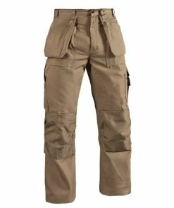 Blaklader Workwear Blaklader Bantam Khaki Kneepad Work Pants Nail Pockets 163013102800