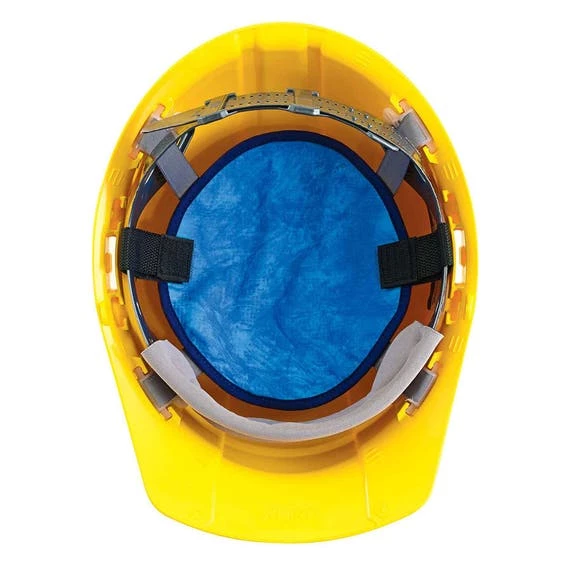 Ergodyne Work Gear Ergodyne Chill-Its 6715CT Evaporative Hard Hat Cooling Pad - PVA Blue 12597 2 Ergodyne Work Gear Ergodyne Chill-Its 6715CT Evaporative Hard Hat Cooling Pad - PVA Blue 12597 - Image 2