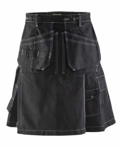 Blaklader Workwear Blaklader Black Gaslow Work Utility Kilt With Nail Pockets 162713709900