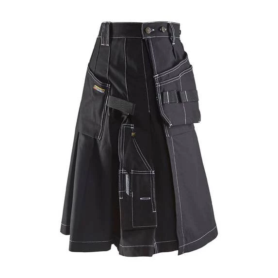 Blaklader Workwear Blaklader Black Gaslow Work Utility Kilt With Nail Pockets 162713709900 3 Blaklader Workwear Blaklader Black Gaslow Work Utility Kilt With Nail Pockets 162713709900 - Image 3