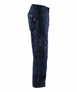 Blaklader Workwear Blaklader Navy Blue FR Pants Without Utility Pockets 167615508900 7 Blaklader Workwear Blaklader Navy Blue FR Pants Without Utility Pockets 167615508900 -PIP Safety-shop 167615508900 4