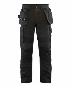 Blaklader Workwear Blaklader Black RipStop Pants With Nail Pockets 169113309900