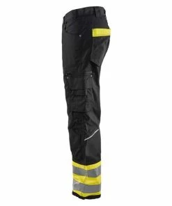 Blaklader Workwear Blaklader Black/Yellow Hi-Vis RipStop Pants 169713309933 6 Blaklader Workwear Blaklader Black/Yellow Hi-Vis RipStop Pants 169713309933 -PIP Safety-shop 169713309933 3