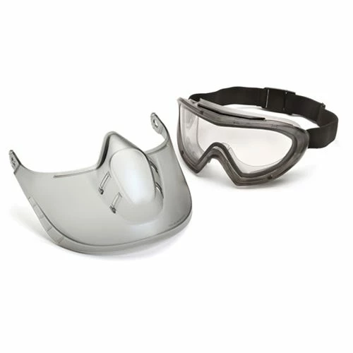 Pyramex Safety Pyramex Capstone Clear Anti-Fog Dual Lens W/ Clear Shield GG504DTSHIELD 3 Pyramex Safety Pyramex Capstone Clear Anti-Fog Dual Lens W/ Clear Shield GG504DTSHIELD - Image 3