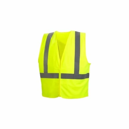 Pyramex Safety Pyramex Class 2 Hi-Viz Safety Vest Solid No-Pocket Hook/Loop RVHL2910 3 Pyramex Safety Pyramex Class 2 Hi-Viz Safety Vest Solid No-Pocket Hook/Loop RVHL2910 - Image 3