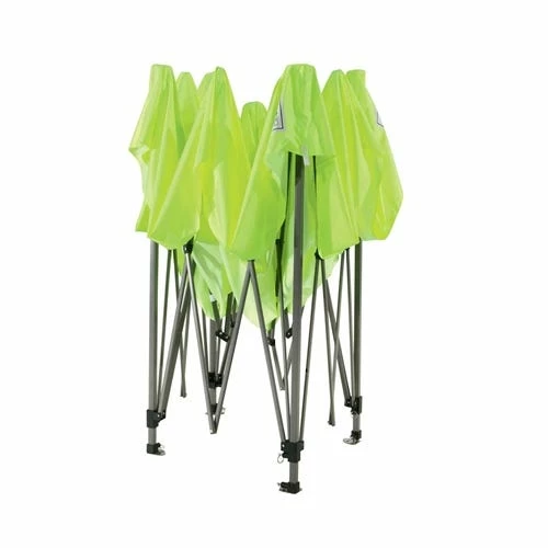 Ergodyne Work Gear Ergodyne SHAX 6010 Light-Duty 10'x10' Pop-Up Tent High-Vis Lime 12910 2 Ergodyne Work Gear Ergodyne SHAX 6010 Light-Duty 10'x10' Pop-Up Tent High-Vis Lime 12910 - Image 2
