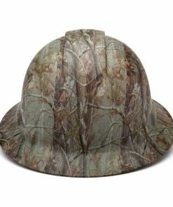 Alternative view of Pyramex Safety Pyramex Ridgeline Full Brim Hard Hat Matte Camo Ratchet HP54119