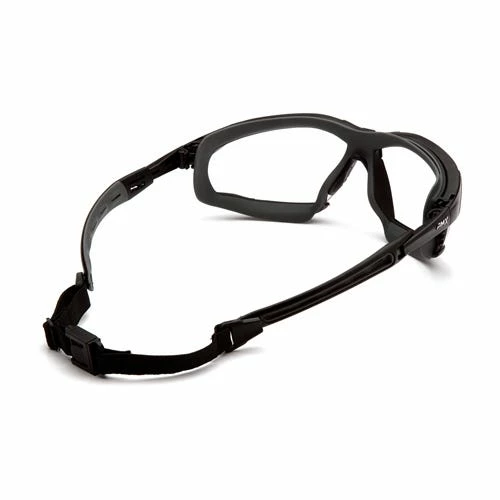 Pyramex Safety Pyramex Isotope Clear H2MAX Anti-Fog Lens With Black Frame GB9410STM 2 Pyramex Safety Pyramex Isotope Clear H2MAX Anti-Fog Lens With Black Frame GB9410STM - Image 2
