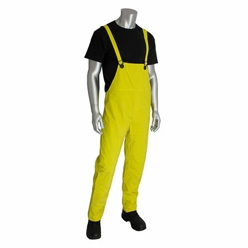 PIP Falcon Base 35 Jacket & Bibs 3-Piece Yellow Rainsuit .35MM PIP201-350 8 PIP Falcon Base 35 Jacket & Bibs 3-Piece Yellow Rainsuit .35MM PIP201-350 - Image 8