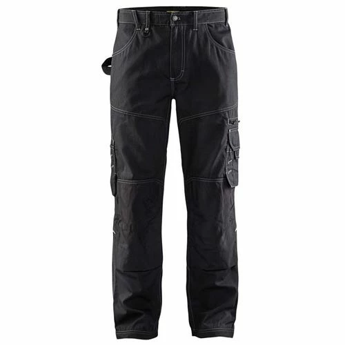 Blaklader Workwear Blaklader RipStop Black Kneepad Work Pants 169013309900 4 Blaklader Workwear Blaklader RipStop Black Kneepad Work Pants 169013309900 - Image 4