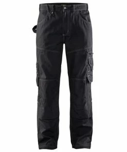Alternative view of Blaklader Workwear Blaklader RipStop Black Kneepad Work Pants 169013309900