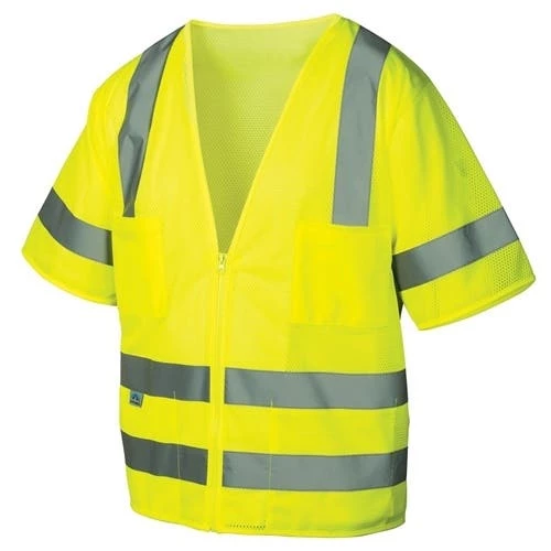 Pyramex Safety Pyramex Class 3 Hi-Viz Safety Vest Mesh 5 Pocket Zipper RVZ3110 7 Pyramex Safety Pyramex Class 3 Hi-Viz Safety Vest Mesh 5 Pocket Zipper RVZ3110 - Image 7