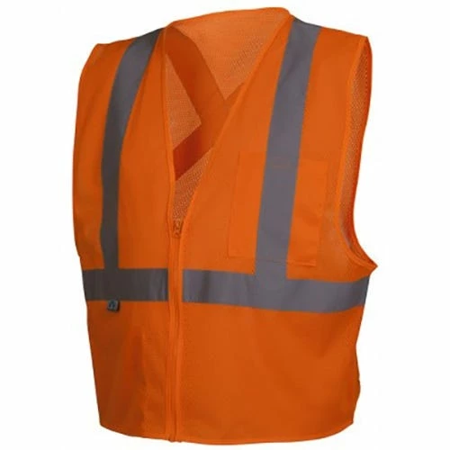 Pyramex Safety Pyramex Class 2 Hi-Vis Safety Vest Orange 2 Pocket Hook/Loop RCZ2120 1 Pyramex Safety Pyramex Class 2 Hi-Vis Safety Vest Orange 2 Pocket Hook/Loop RCZ2120