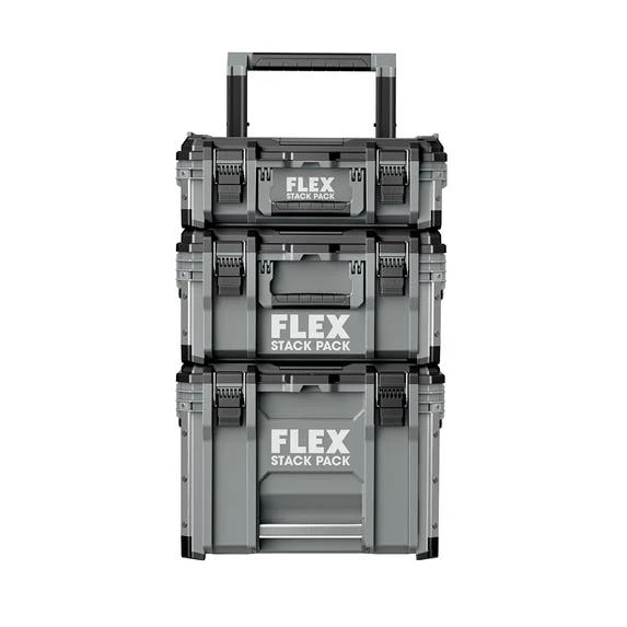 Flex Power Tools FLEX STACK PACK 3-in-1 Storage System 3pc. FSM1101-3 1 Flex Power Tools FLEX STACK PACK 3-in-1 Storage System 3pc. FSM1101-3