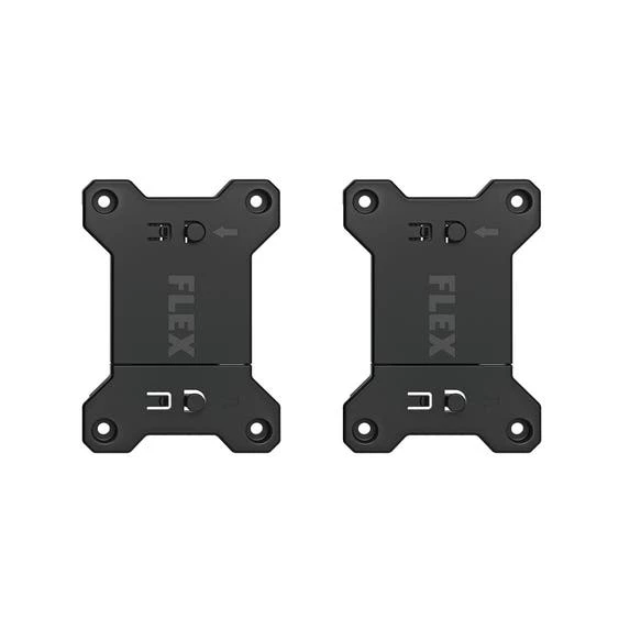 Flex Power Tools FLEX STACK PACK Charger Mounter Plate Attachment 2-Pack FS1606-2 1 Flex Power Tools FLEX STACK PACK Charger Mounter Plate Attachment 2-Pack FS1606-2