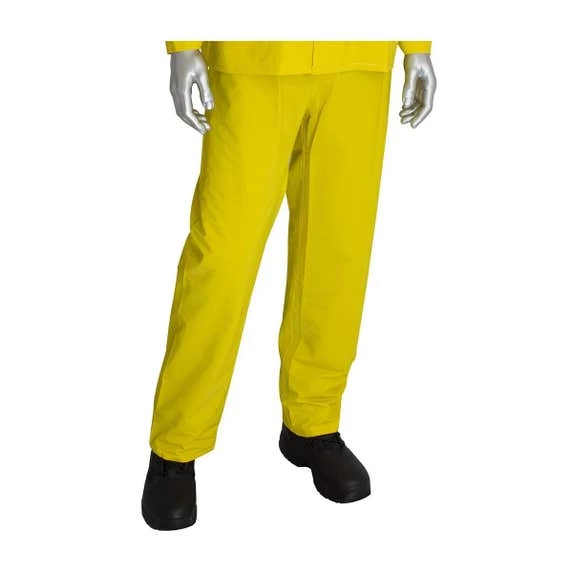 PIP Falcon Base 35 Jacket & Bibs 3-Piece Yellow Rainsuit .35MM PIP201-350 4 PIP Falcon Base 35 Jacket & Bibs 3-Piece Yellow Rainsuit .35MM PIP201-350 - Image 4