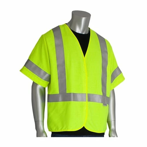 PIP ANSI Type R Class 3 (AR) Arc Rated (FR) Flame Resistant Solid Vest PIP305-3000 1 PIP ANSI Type R Class 3 (AR) Arc Rated (FR) Flame Resistant Solid Vest PIP305-3000