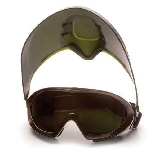 Pyramex Safety Pyramex Capstone Green Tinted Face Shield With IR5 H2X Anti-Fog Lens Goggle GG504TSHIELDIR5 3 Pyramex Safety Pyramex Capstone Green Tinted Face Shield With IR5 H2X Anti-Fog Lens Goggle GG504TSHIELDIR5 - Image 3