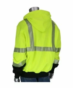 PIP Safety / West Chester PIP ANSI Type R Class 3 AR/FR Full Zip Hooded Sweatshirt With Black Bottom 385-1370FR Medium PIP385-1370FR 10 PIP Safety / West Chester PIP ANSI Type R Class 3 AR/FR Full Zip Hooded Sweatshirt With Black Bottom 385-1370FR Medium PIP385-1370FR -PIP Safety-shop 21929 2 gmhs9u4trtjr6vle 4