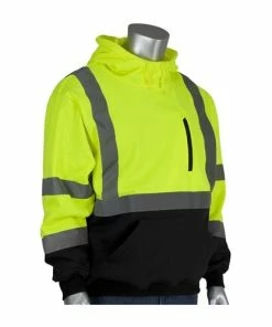 PIP Safety / West Chester PIP ANSI Type R Class 3 Hooded Pullover Sweatshirt With Black Bottom PIP323-1350B 9 PIP Safety / West Chester PIP ANSI Type R Class 3 Hooded Pullover Sweatshirt With Black Bottom PIP323-1350B -PIP Safety-shop 22098 utfllf5yvh6enavt