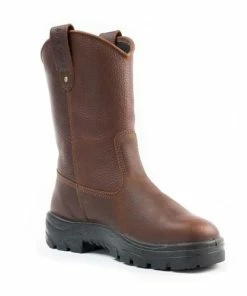 Steel Blue Work Boots Steel Blue Heeler Wellington Style Safety Boots W/ Steel Toe Cap - Wide Fit 812915W-OAK -PIP Safety-shop 22522 bvgzbsvumyypwa2r