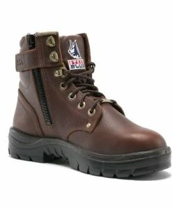 Steel Blue Work Boots Steel Blue Men's Argyle Zip: EH Derby Style Safety Boots W/ Steel Toe Cap - Wide Fit 812951W-OAK 10 Steel Blue Work Boots Steel Blue Men's Argyle Zip: EH Derby Style Safety Boots W/ Steel Toe Cap - Wide Fit 812951W-OAK -PIP Safety-shop 22527 1s1g5xzjc2b89li2 1