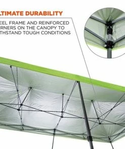 Ergodyne Work Gear Ergodyne SHAX 6015 Heavy-Duty 10'x20' Pop-Up Tent High-Vis Lime 12915 7 Ergodyne Work Gear Ergodyne SHAX 6015 Heavy-Duty 10'x20' Pop-Up Tent High-Vis Lime 12915 -PIP Safety-shop 22648 4 2fokxlc14opra2ky