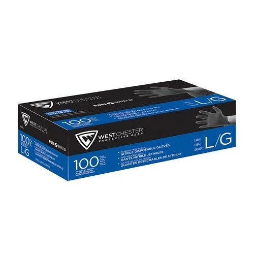 PIP West Chester PosiShield Disposable Nitrile Glove; 5 Mil Powder Free Textured Box Of 100 PIP2920 5 PIP West Chester PosiShield Disposable Nitrile Glove; 5 Mil Powder Free Textured Box Of 100 PIP2920 - Image 5