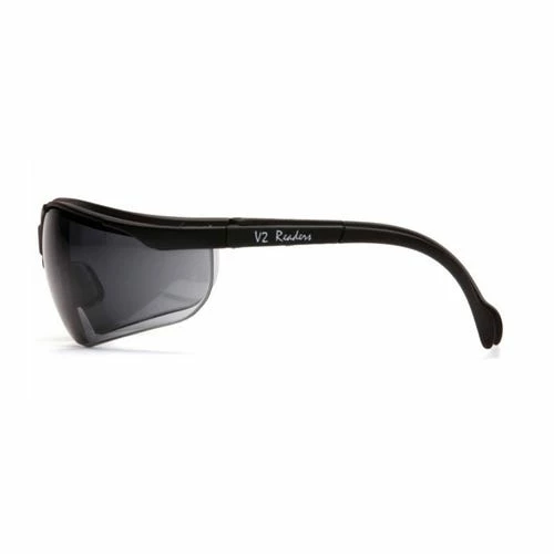 Pyramex Safety Pyramex Venture II Readers Gray +2.0 Lens With Black Frame SB1820R20 2 Pyramex Safety Pyramex Venture II Readers Gray +2.0 Lens With Black Frame SB1820R20 - Image 2
