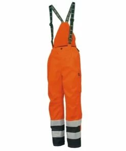 Alternative view of Helly Hansen Potsdam Pant Orange/Charcoal Waterproof - 71489-269-OPT