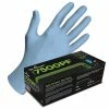 Showa 4 Mil Eco Grade Textured Nitrile Gloves Blue - (Box Of 100) 7500PF