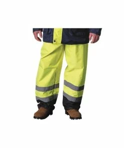 PIP Safety Water Resistant Class E Value Black Trim Safety Pants PIP318-1757-YEL 10 PIP Safety Water Resistant Class E Value Black Trim Safety Pants PIP318-1757-YEL -PIP Safety-shop 23106 3 j21ofac2nucazrbj