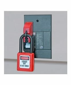 Alternative view of Masterlock Master Lock Grip Tight Plus Circuit Breaker Lockout Device; Molded Case Circuit Breakers (480/600 V) S3822