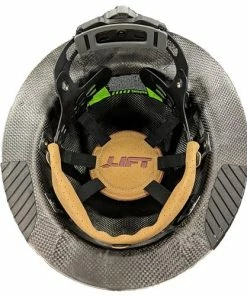 Alternative view of Lift Safety Lift DAX Carbon Fiber Full Brim Hard Hat (Matte Black) HDFM-17KG
