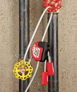 Alternative view of MasterLock Adjustable Cable Lockout; 9ft Cable S806CBL9