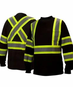 Pyramex Safety Pyramex Black Reflective Long Sleeve T-Shirt RCLTS3111 6 Pyramex Safety Pyramex Black Reflective Long Sleeve T-Shirt RCLTS3111 -PIP Safety-shop 23632 3 vm5qmrukwygzvywt