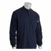 PIP Safety / West Chester PIP AR/FR Navy Blue Long Sleeve Henley 385-FRHN-NV Large PIP385-FRHN-(NV)