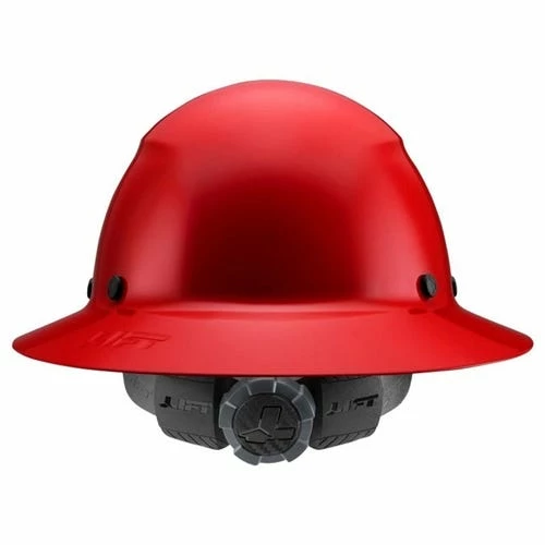 Lift Safety LIFT DAX Fiber Resin Full Brim Hard Hat (Red) HDF-20RG 3 Lift Safety LIFT DAX Fiber Resin Full Brim Hard Hat (Red) HDF-20RG - Image 3