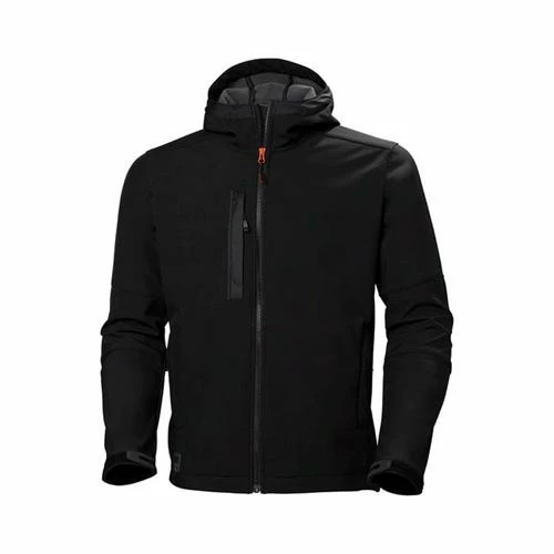 Helly Hansen Kensington Hooded Softshell Black Jacket - 74230-990-OPT 3 Helly Hansen Kensington Hooded Softshell Black Jacket - 74230-990-OPT - Image 3