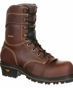 Georgia Boots Georgia Boot AMP LT Logger Men's Composite Toe Waterproof Work Boots GB00236