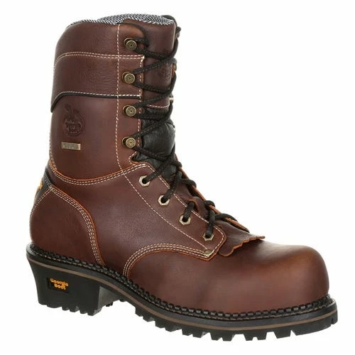 Georgia Boots Georgia Boot AMP LT Logger Men's Composite Toe Waterproof Work Boots GB00236 1 Georgia Boots Georgia Boot AMP LT Logger Men's Composite Toe Waterproof Work Boots GB00236